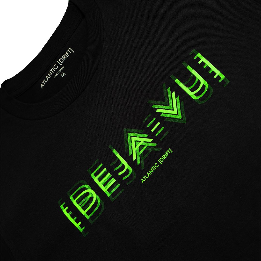 DEJA VU T-Shirt Black – atlanticdrift DEJA VU T-Shirt Black – atlanticdrift
