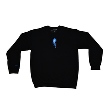 Load image into Gallery viewer, Embroidered Jelly Crew Black